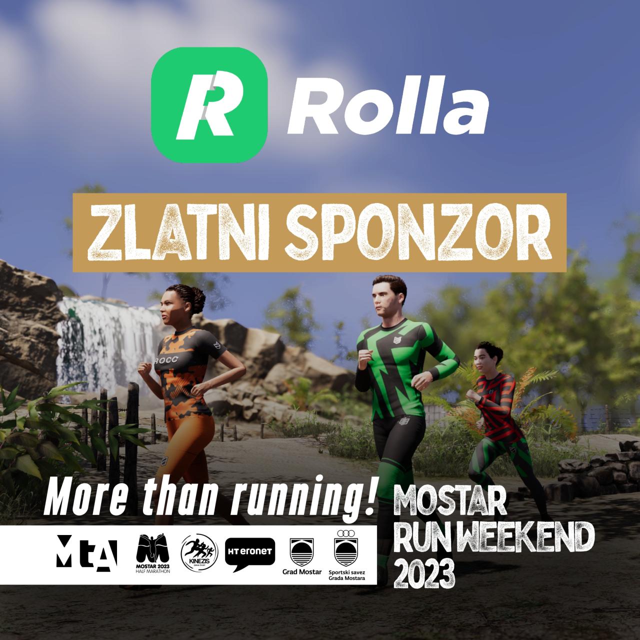  - Rolla zlatni sponzor Mostar Run Weekenda